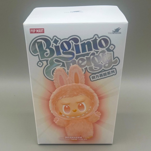 Authentic Pop Mart LABUBU Big Into Energy LOYALTY 💖Plush Vinyl Blind Box NEW - Picture 3 of 9